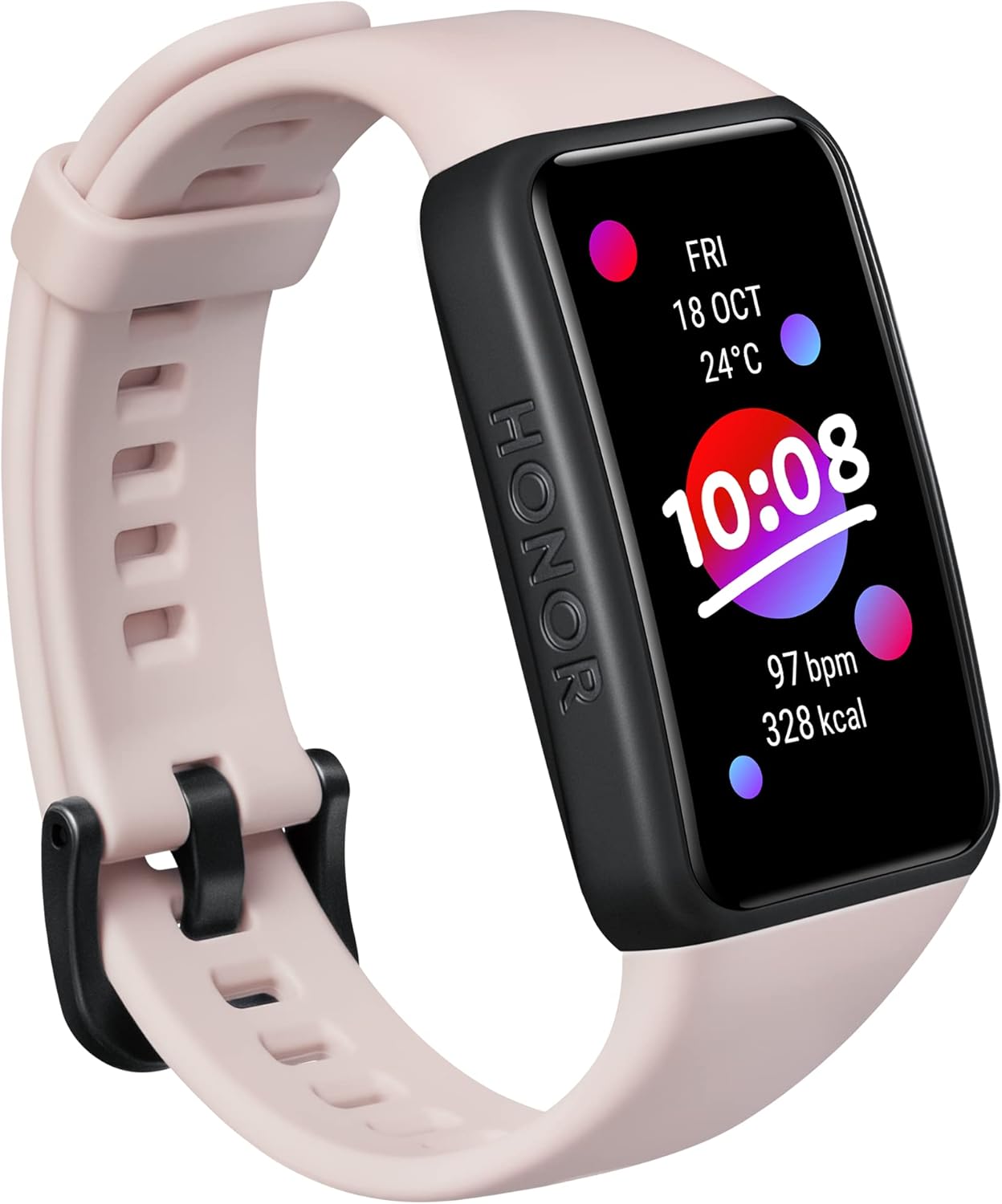Фітнес браслет HONOR Band 6 AMOLED 1.47 пульсометр SpO2 смарт годинник рожевий спортивний трекер БВ