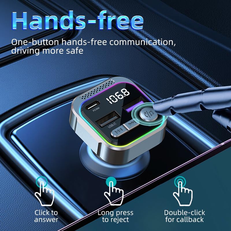 Автомобільна зарядка 3в1 PD 30W QC3.0, адаптер для iPhone, Samsung, Xiaomi в прикурювач