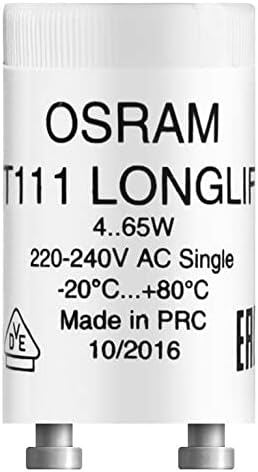 Стартери для люмінесцентних ламп Osram ST111 LongLife (Набір 25 шт), 4-80W, 220V