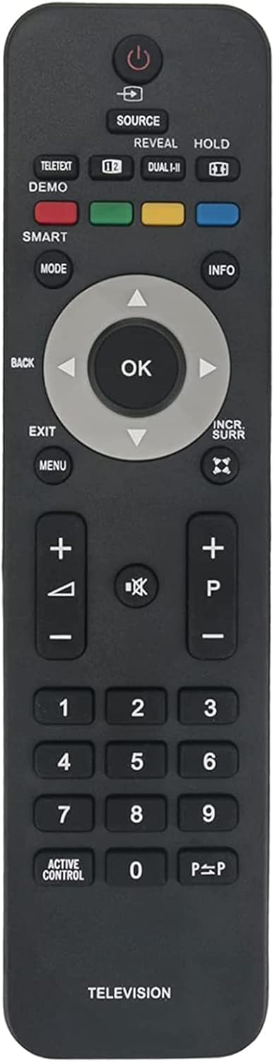Пульт ДК для телевізора Philips (RC2143604/01), Заміна оригіналу, Для старих LCD