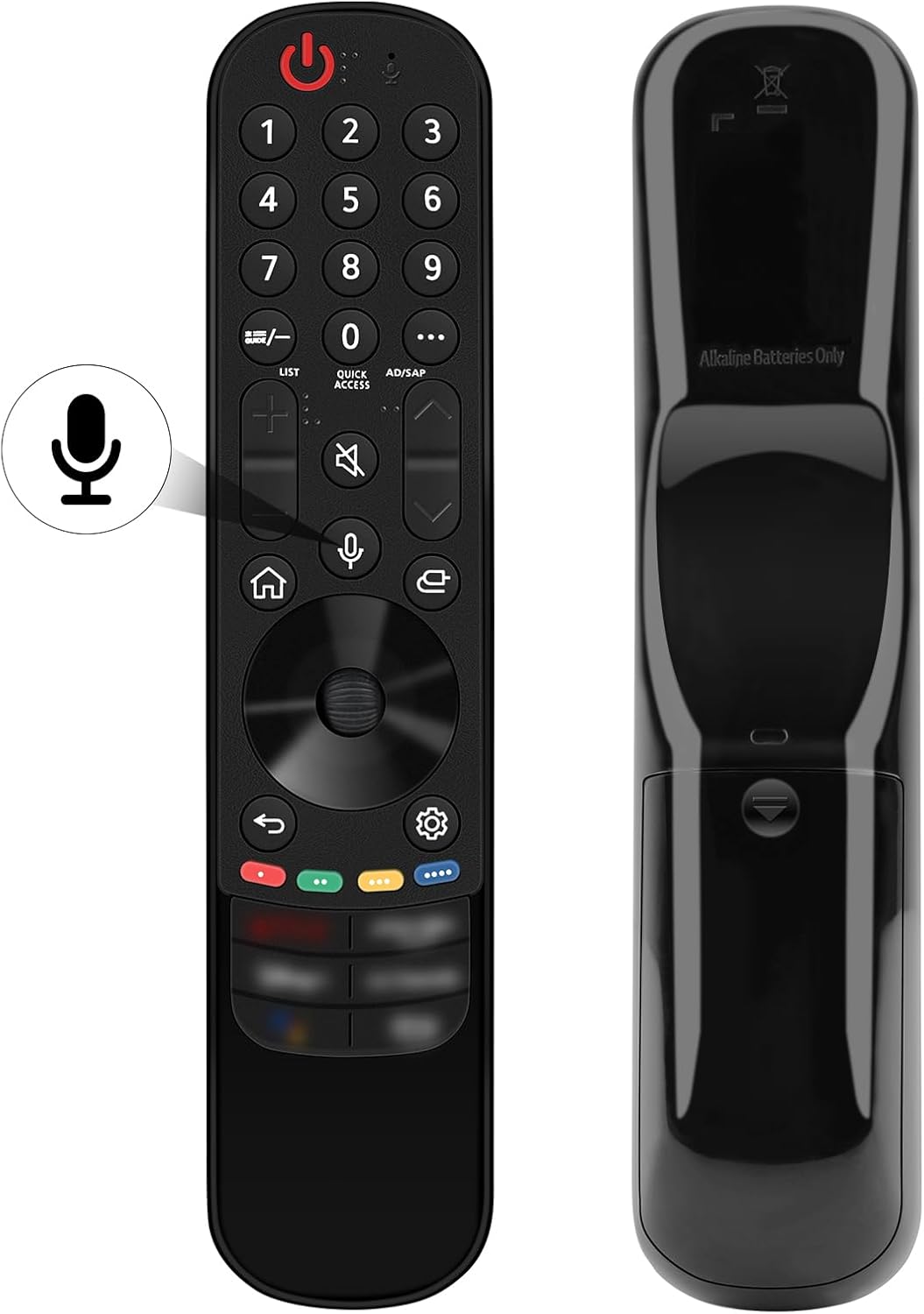 Пульт ДК для телевізора Philips (RC2143604/01), Заміна оригіналу, Для старих LCD