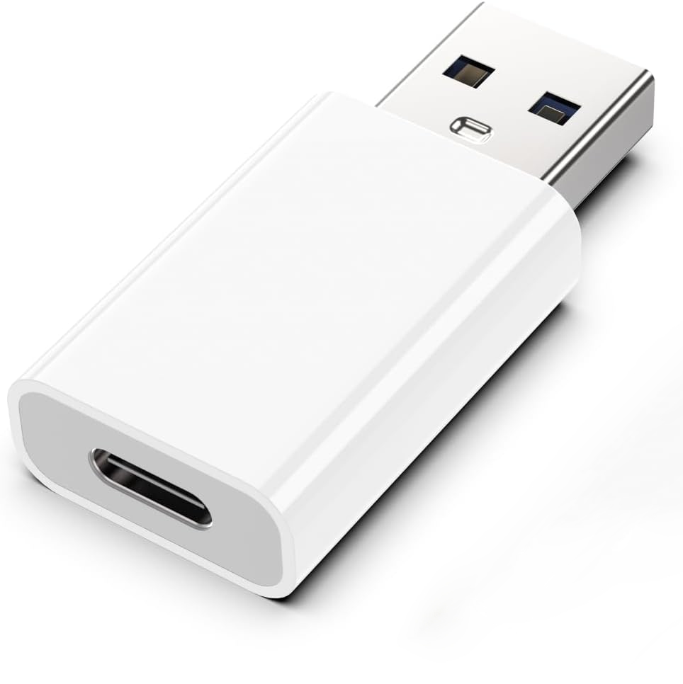 Адаптер-перехідник USB (тато) на USB-C (мама), MOSWAG 2 шт, Для iPhone 15/16