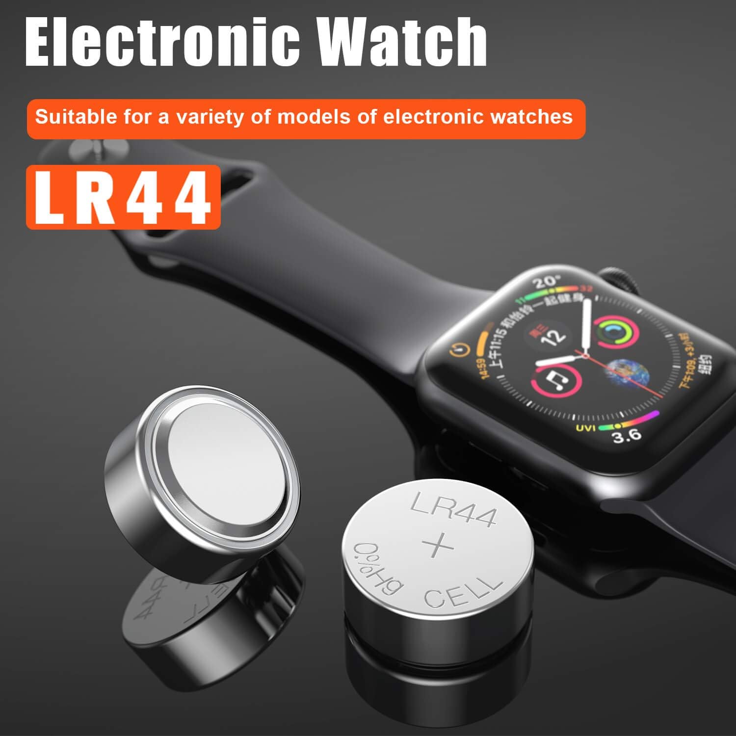 Батарейки LR44 (AG13 / 357) 1.5V Alkaline, Набір 40 шт, GutAlkaLi