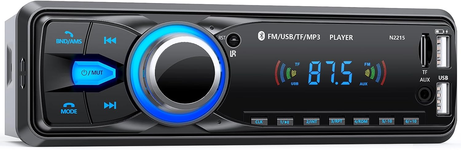 Автомагнітола 1DIN CENXINY Bluetooth FM MP3 2xUSB SD AUX пульт для автомобіля
