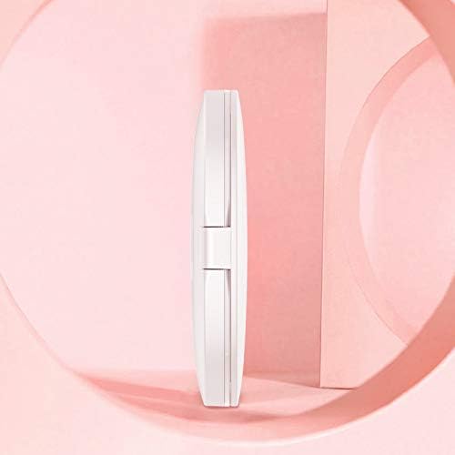 Компактне дзеркало для макіяжу TOUCHBeauty з LED-підсвічуванням (1x/2x збільшення, USB зарядка), Чорне