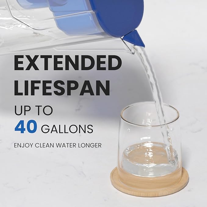 Змінні картриджі для водяного фільтра Everspring, сумісні з Brita