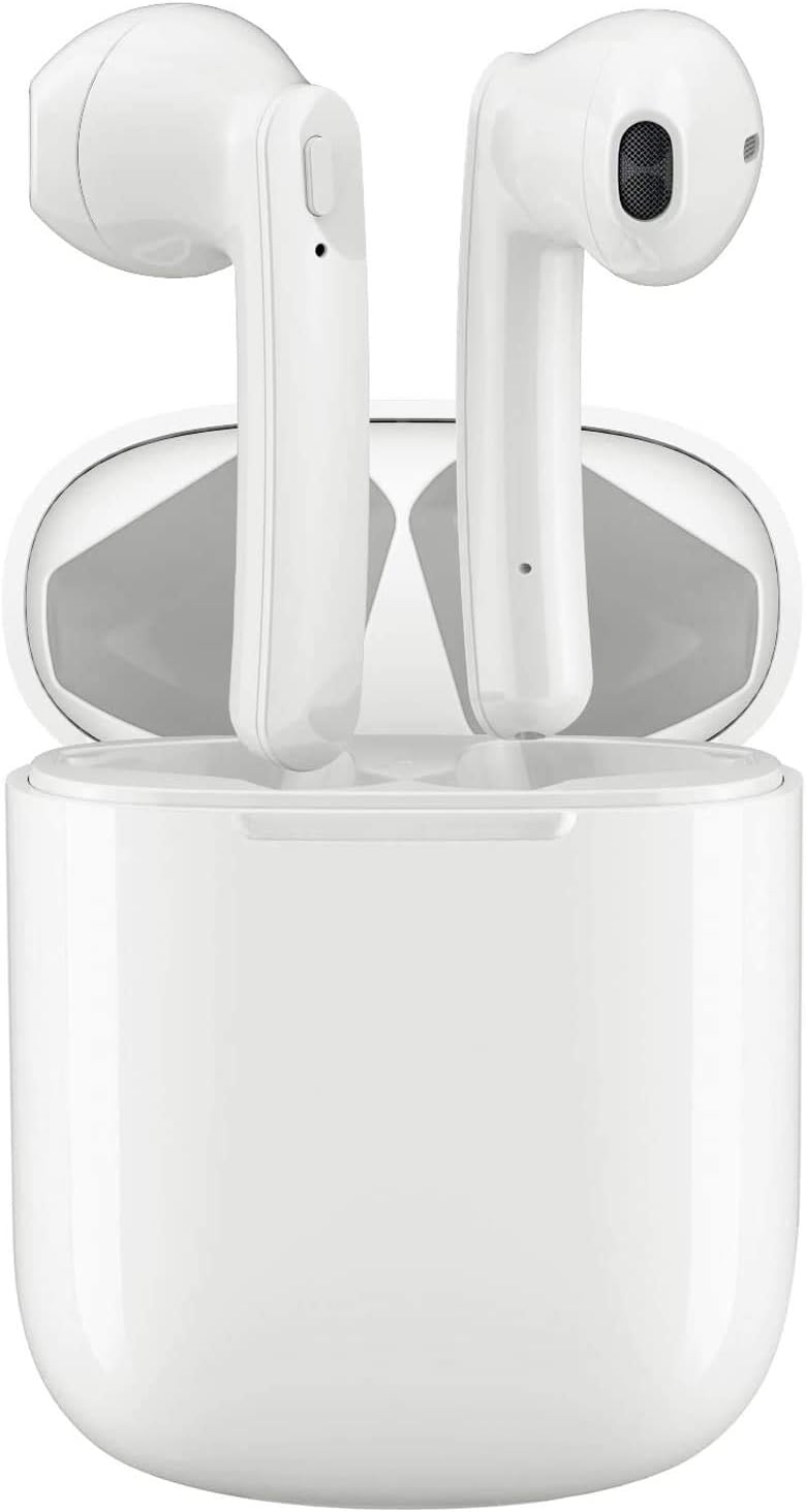 Навушники TWS-i12 (Білі), Bluetooth 5.0, 3D Стерео, IPX5, Авто-сполучення, сенсорні