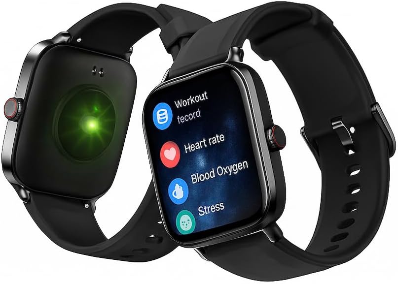 Смарт-годинник IDW28 з функцією дзвінка (Bluetooth Call), 1.85" HD, Alexa Built-in, Чорні
