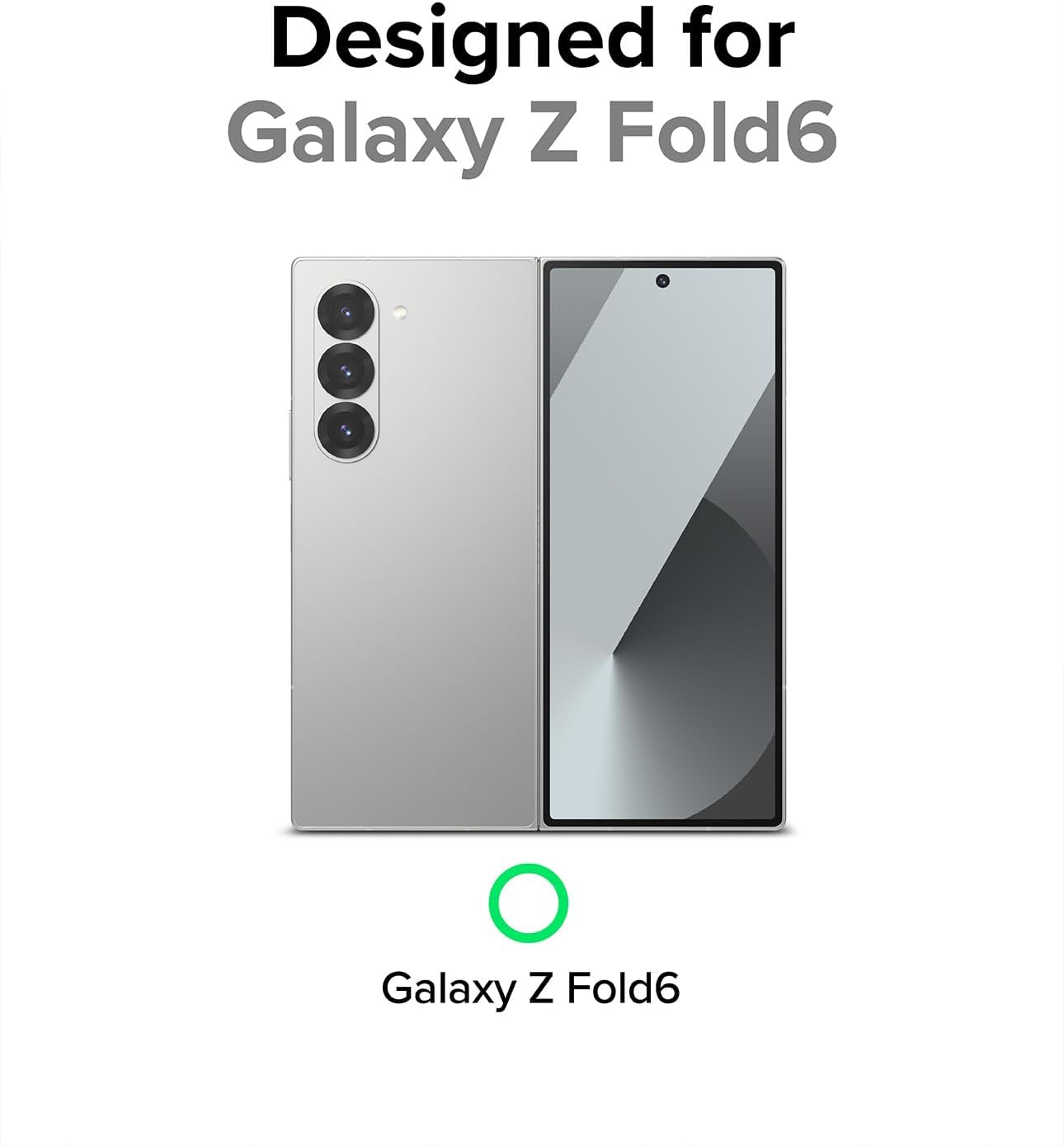 Прозорий чохол Ringke Fusion Magnetic для Samsung Galaxy Z Fold 6 (MagSafe), Протиударний