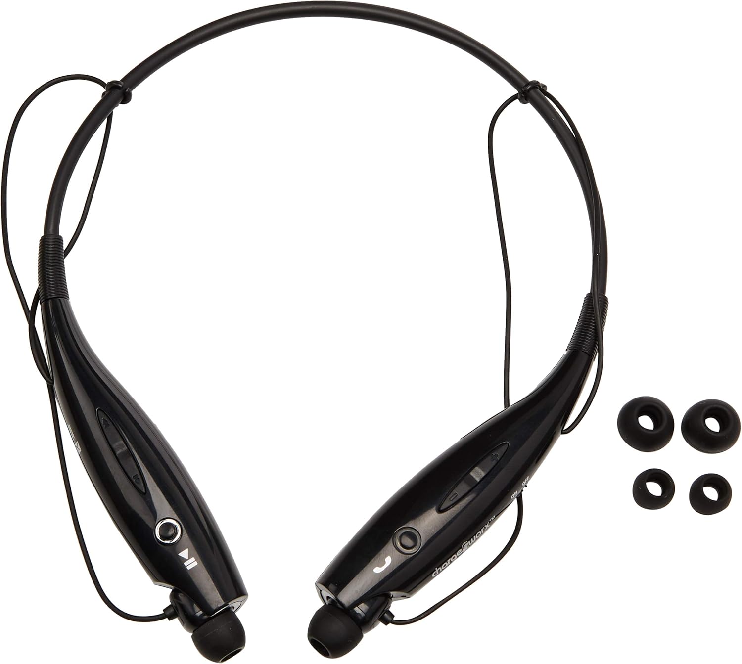 Бездротова Bluetooth-гарнітура Chargeworx CX9014BK, Вакуумні навушники, Чорні