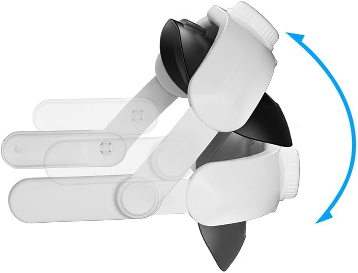 Кріплення на голову (Elite Strap) Без бренду для Meta Quest 3, З подушкою