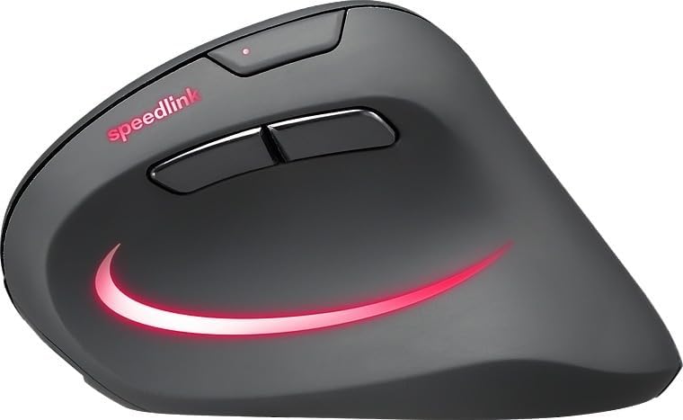 Вертикальна миша Speedlink PIAVO PRO ергономічна RGB підсвітка акумулятор USB-C