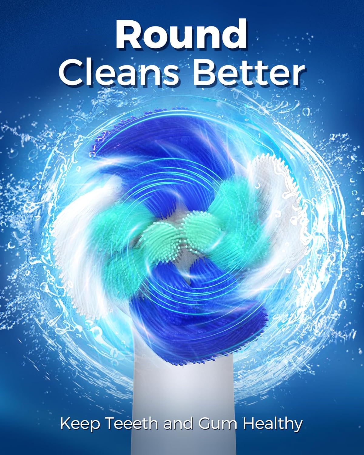 Зубна щітка TEETHEORY 4 режими 8 насадок таймер акумуляторна електрична догляд за зубами