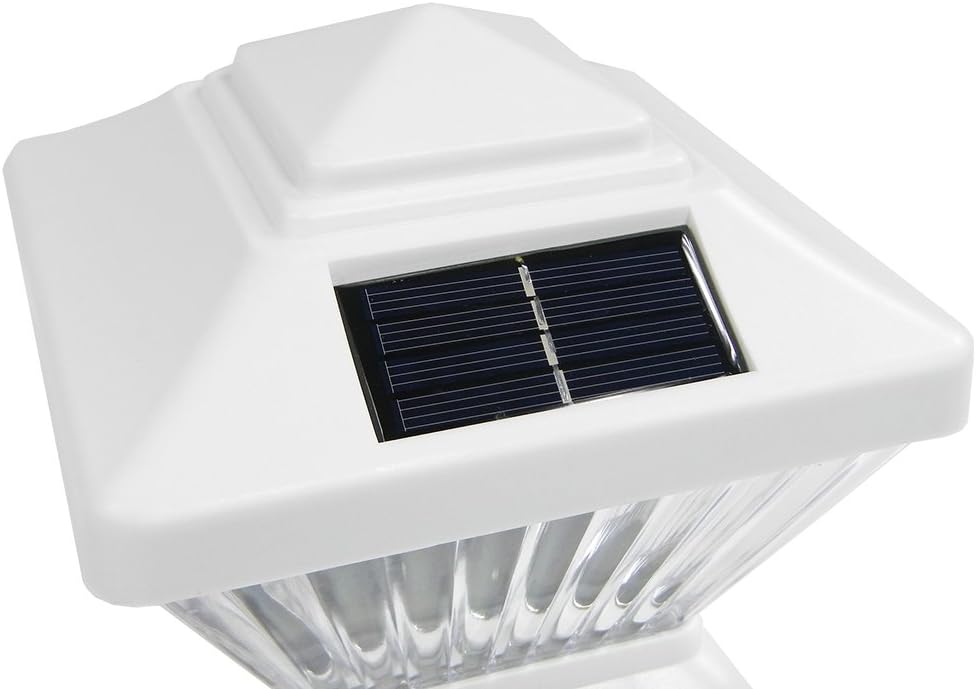 Набір LED ліхтарів сонячних для стовпів 4x4 IP65 4 штуки вуличне освітлення